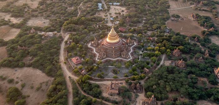 Bagan Luftbild aerial photo