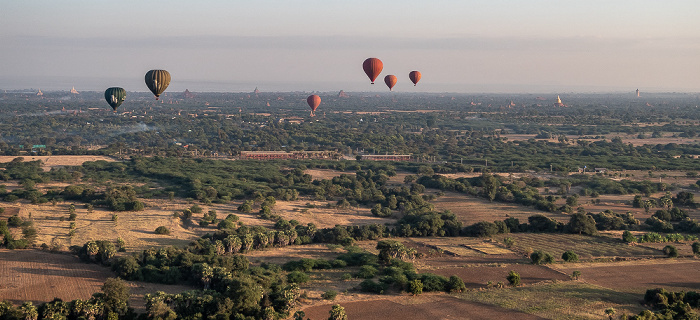 Bagan Luftbild aerial photo