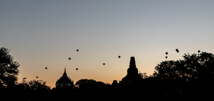 Bagan Heißluftballone