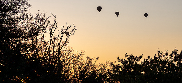 Bagan Heißluftballone