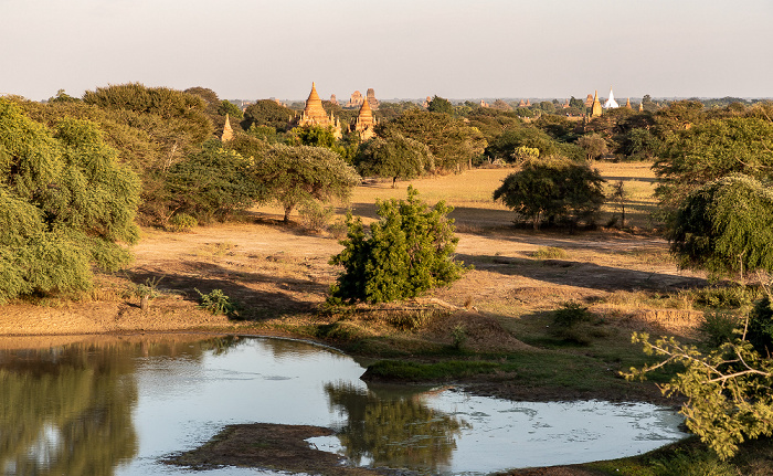 Blick vom Aussichtshügel Bagan