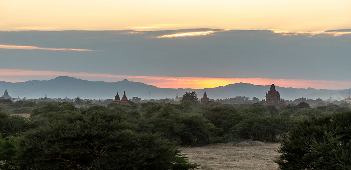 Bagan Blick vom Aussichtshügel