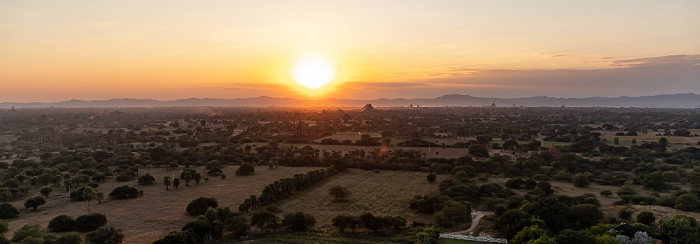 Bagan Blick vom Nann Myint Viewing Tower