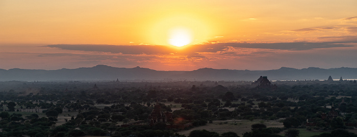 Bagan Blick vom Nann Myint Viewing Tower