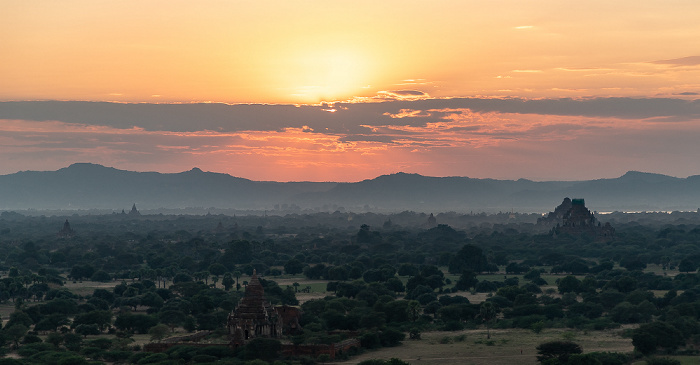 Bagan Blick vom Nann Myint Viewing Tower