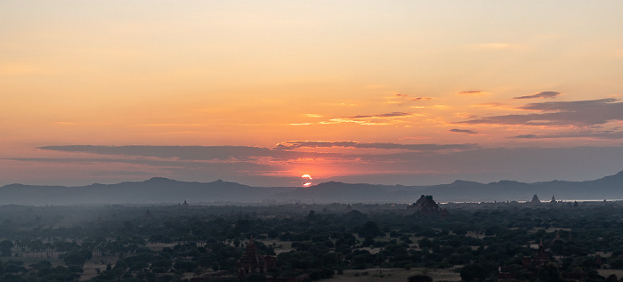 Bagan Blick vom Nann Myint Viewing Tower