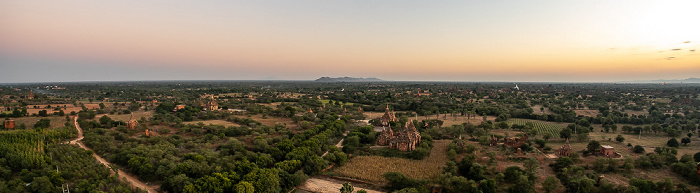 Blick vom Nann Myint Viewing Tower Bagan