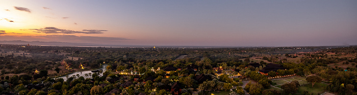 Blick vom Nann Myint Viewing Tower Bagan