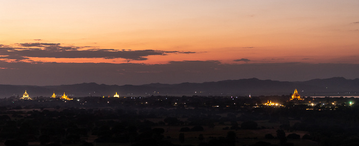 Bagan Blick vom Nann Myint Viewing Tower