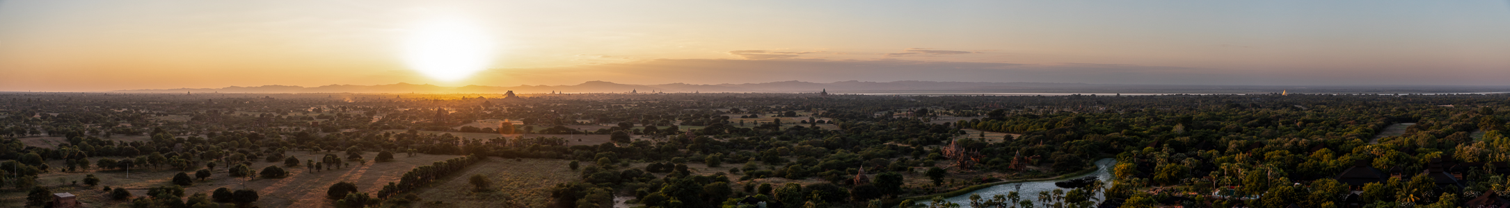 Bagan Blick vom Nann Myint Viewing Tower