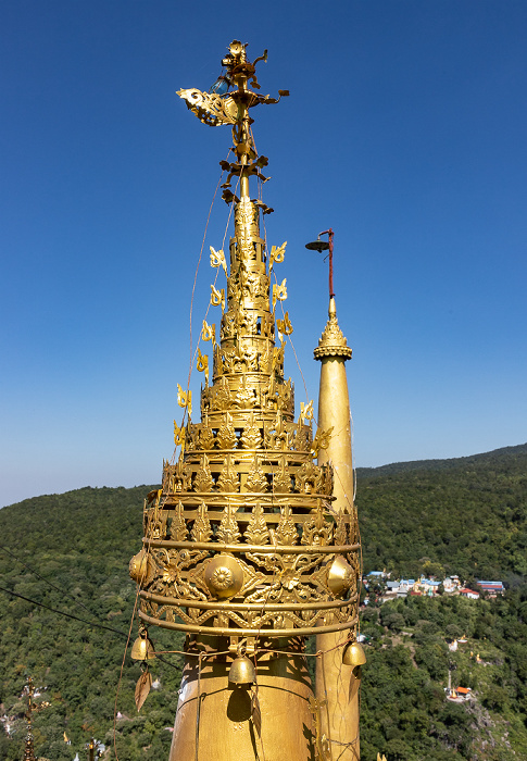 Tuyin Taung Pagoda Popa Taung Kalat