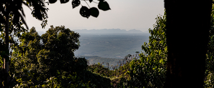 Popa Mountain National Park Blick vom Popa Mountain Resort