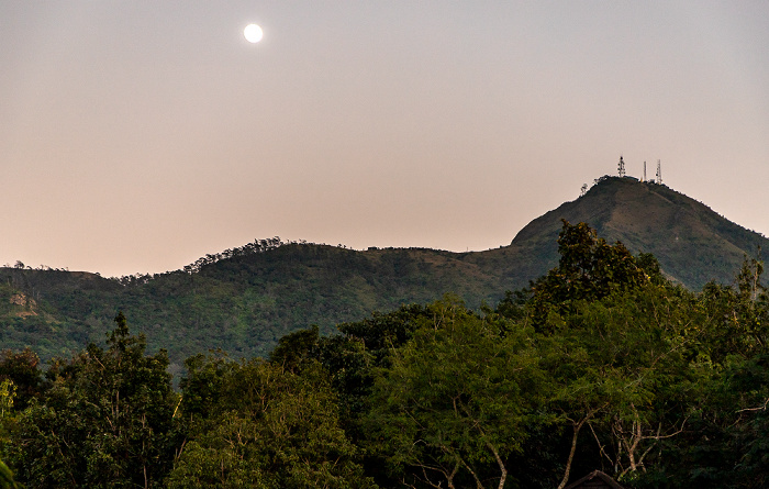 Blick vom Popa Mountain Resort: Mount Popa Popa Mountain National Park