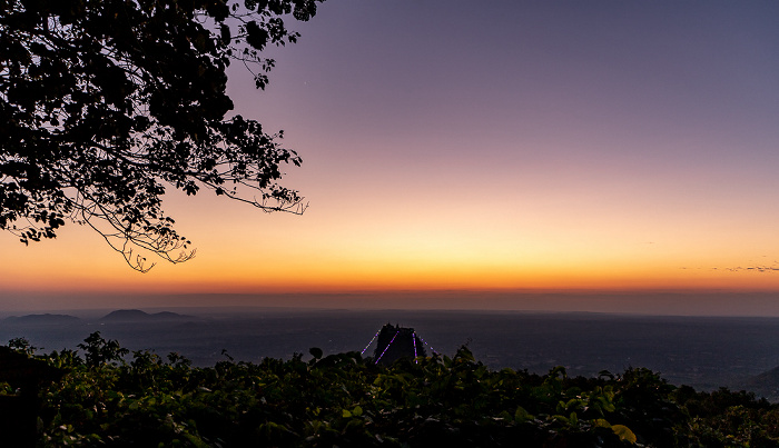 Blick vom Popa Mountain Resort Popa Mountain National Park