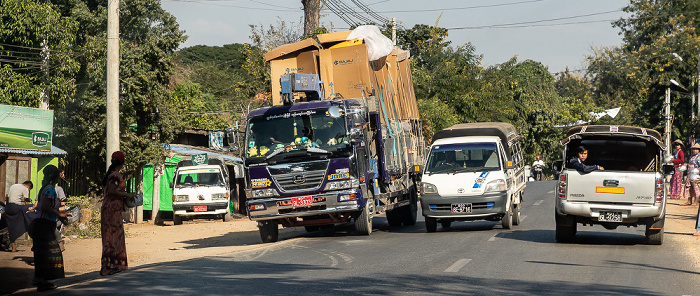 Fahrt Pyay - Htone Bo Bago-Region