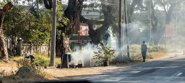 Bago-Region Fahrt Pyay - Yangon