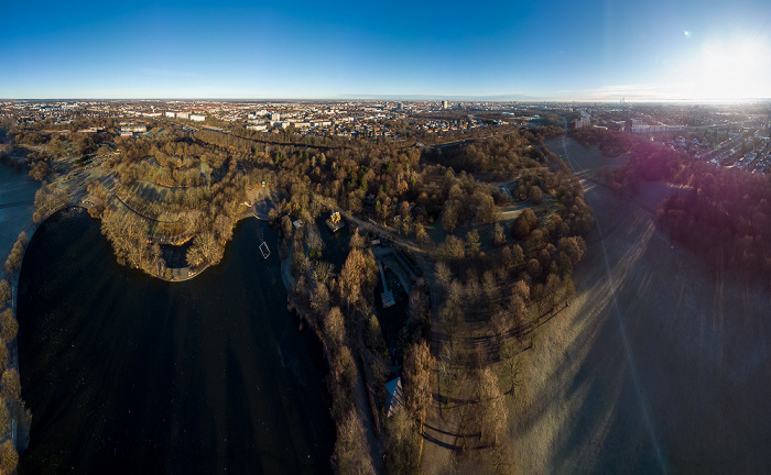 München Westpark Luftbild aerial photo