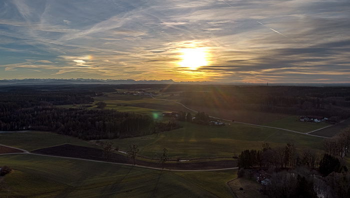 Moosach Luftbild aerial photo