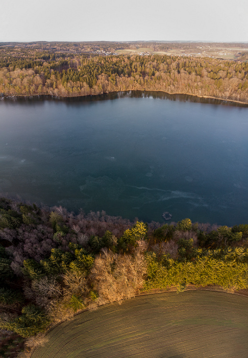 Moosach Steinsee Luftbild aerial photo