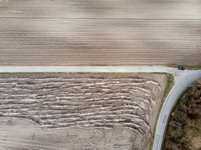 Ismaning Felder Luftbild aerial photo