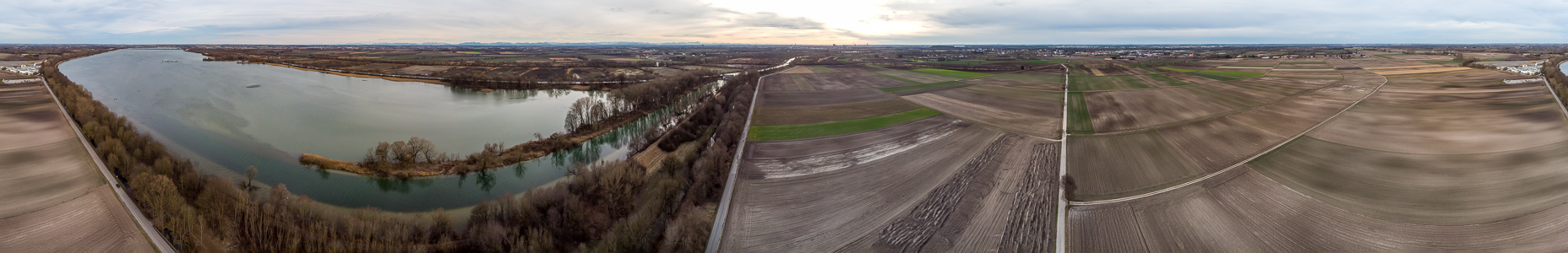 Ismaninger Speichersee Luftbild aerial photo