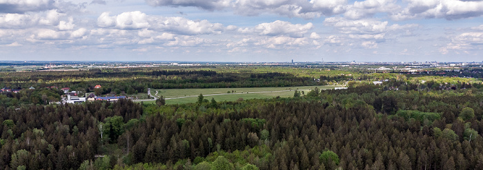 Gauting Kreuzlinger Forst Luftbild aerial photo