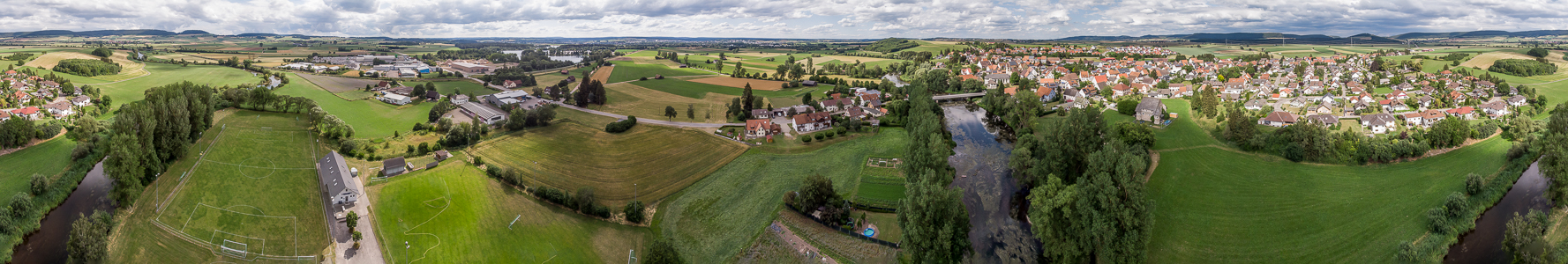 Pfohren Luftbild aerial photo