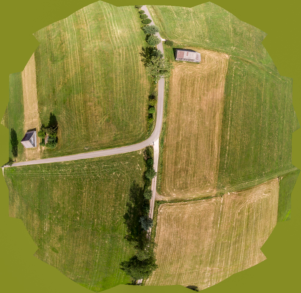 Pfohren Donauried Luftbild aerial photo