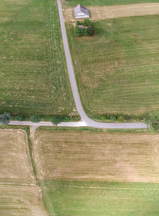 Pfohren Donauried Luftbild aerial photo