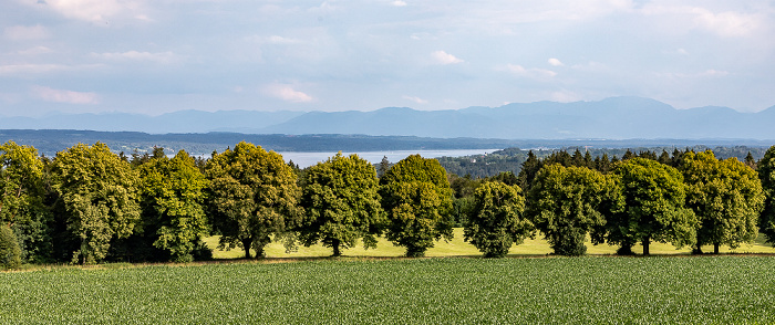 Blick auf Starnberger See Ilkahöhe