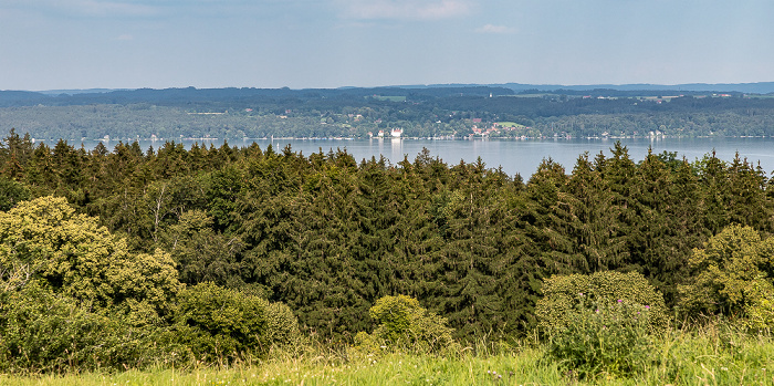 Blick auf Starnberger See Ilkahöhe