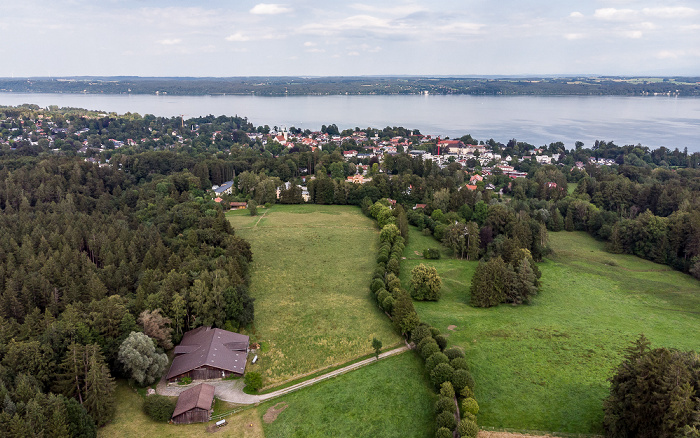 Tutzing Starnberger See Luftbild aerial photo