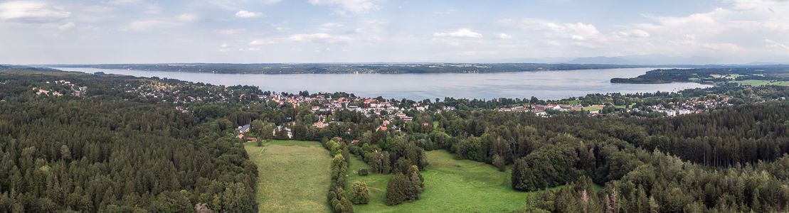 Tutzing Starnberger See Luftbild aerial photo