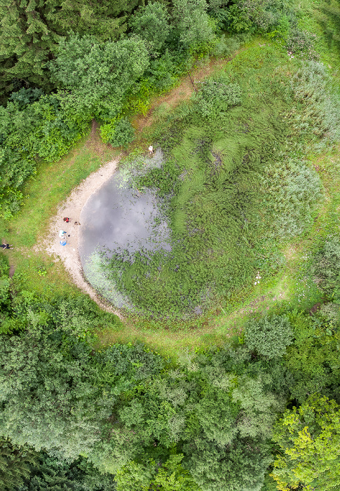 Krailling Kreuzlinger Forst Luftbild aerial photo