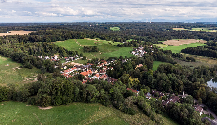 Leutstetten Luftbild aerial photo