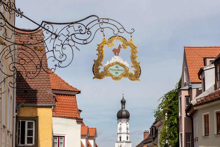 Landsberg am Lech Alte Bergstraße Stadtpfarrkirche Mariä Himmelfahrt