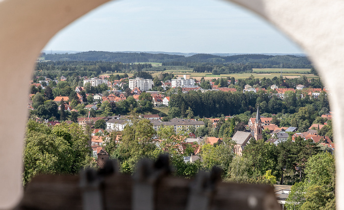 Landsberg am Lech Blick vom Bayertor