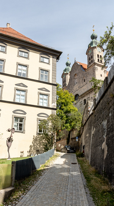 Von-Helfenstein-Gasse, Heilig-Kreuz-Kirche Landsberg am Lech