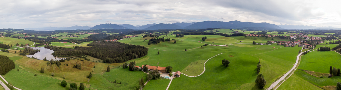 Wildsteig Luftbild aerial photo