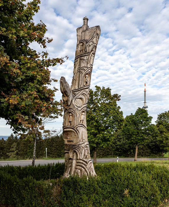 Hoher Peißenberg Stele Hohenpeißenberg