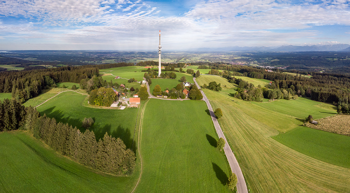 Hoher Peißenberg Luftbild aerial photo