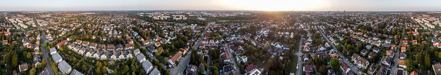 München Trudering Luftbild aerial photo