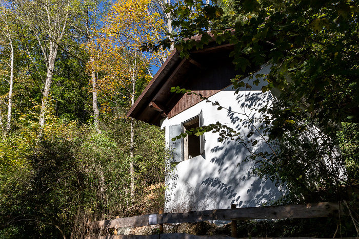 Teufelsgraben: Pumpenhaus der Grubmühle Valley