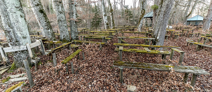 Starnberg Mühlthal: Biergarten Gasthof Obermühltal