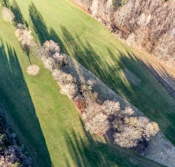 Starnberg Golfplatz Gut Rieden Luftbild aerial photo