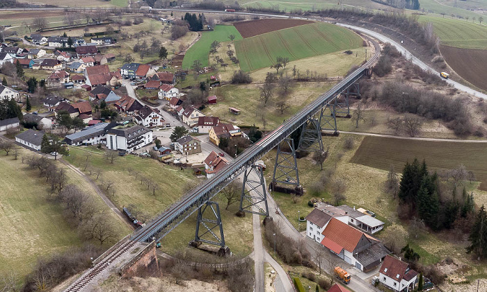 Wutachtalbahn (Sauschwänzlebahn): Epfenhofer Viadukt Epfenhofen