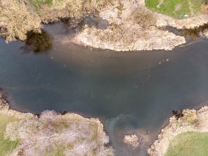 Pfohren Donau Luftbild aerial photo