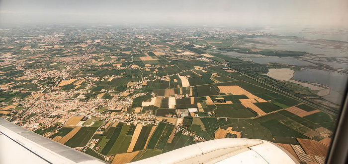 Venetien 2021-07-21 Flug DLA4RX München Franz Josef Strauß (MUC/EDDM) - Venedig-Marco Polo (VCE/LIPZ) Luftbild aerial photo