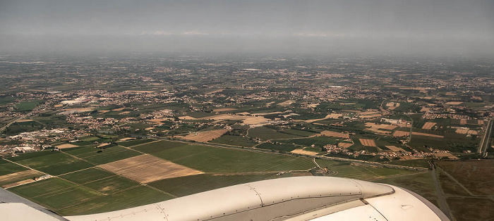 Venetien 2021-07-21 Flug DLA4RX München Franz Josef Strauß (MUC/EDDM) - Venedig-Marco Polo (VCE/LIPZ) Luftbild aerial photo