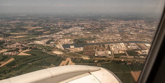 Venetien 2021-07-21 Flug DLA4RX München Franz Josef Strauß (MUC/EDDM) - Venedig-Marco Polo (VCE/LIPZ) Luftbild aerial photo